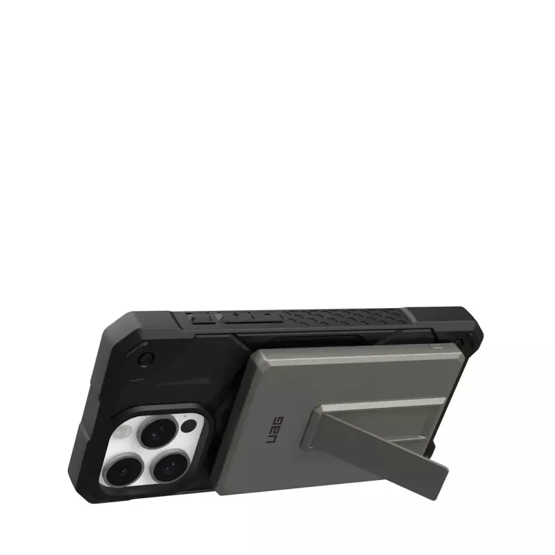 Urban Armor Gear 9B4417113636 Ultra Slim Rugged magneettinen langaton varavirtalähde, 5000 mAh, 20 W, titaani