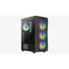 PC-kotelo Aerocool Falcon ARGB Midi Tower musta