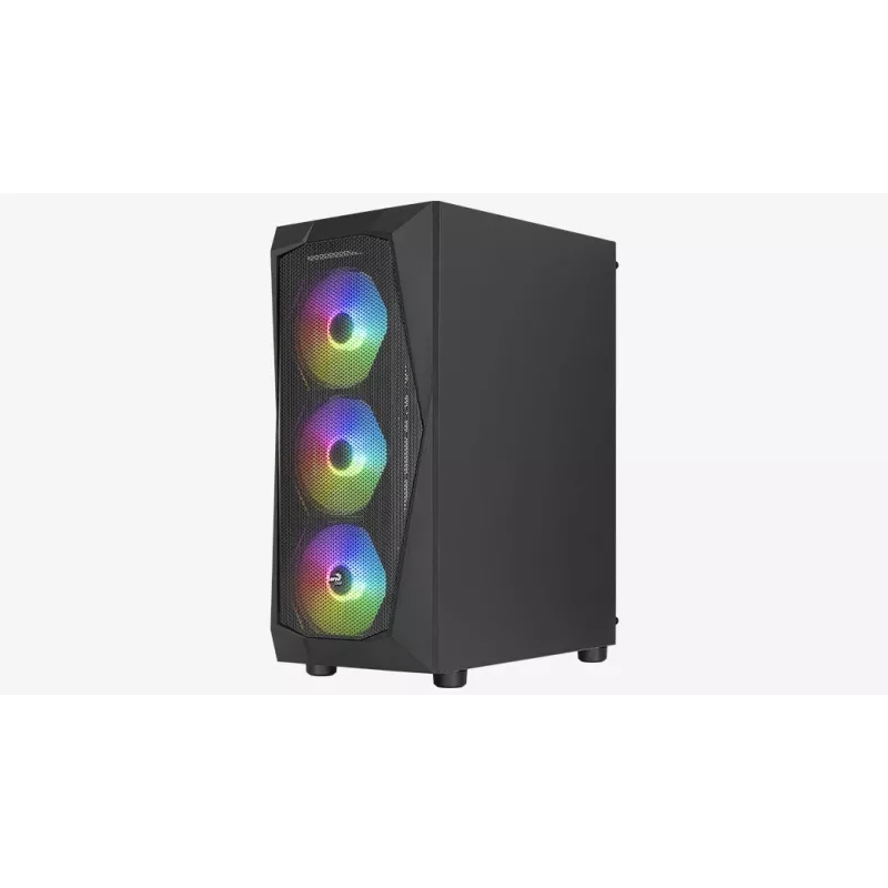 PC-kotelo Aerocool Falcon ARGB Midi Tower musta