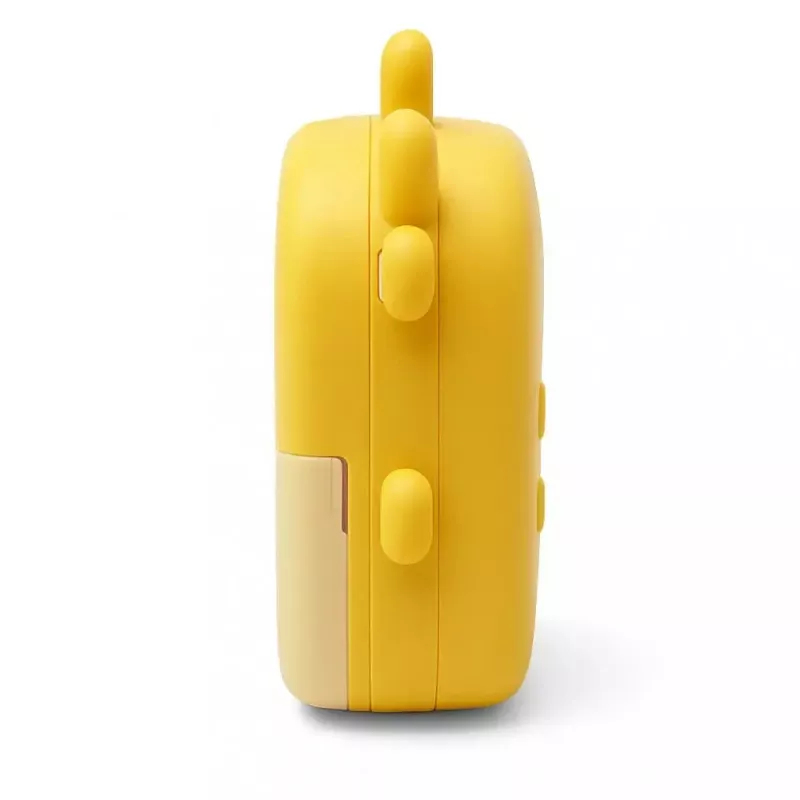 Lasten digitaalikamera MEDIA-TECH SNAPI MT4108 — 8 MP interpoloitu, 1280x720 LCD, 1000 mAh, USB-C, microSD-paikka, keltainen