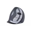 BakkerElkhuizen Evoluent D Small Wireless, oikeakätinen, pystysuunnittelu, laser, RF Wireless, 3200 DPI, musta