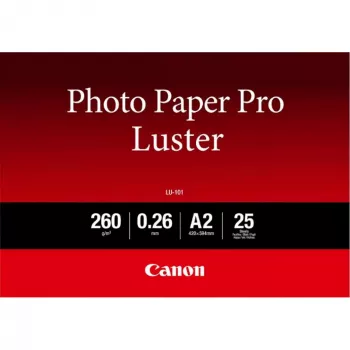 Canon LU-101 Luster Photo Paper Pro A2 – 25 arkkia