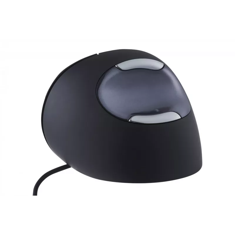 BakkerElkhuizen Evoluent D Medium, oikeakätinen, pystysuunnittelu, laser, USB Type-A, 3200 DPI, musta
