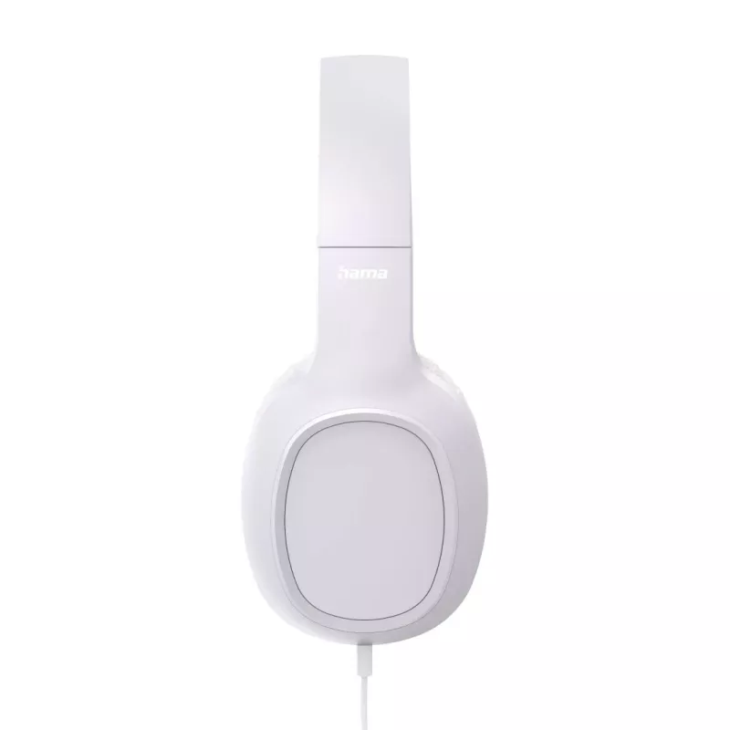 Hama Fun C 00221815 on-ear-kuulokkeet mikrofonilla, langallinen USB-C, 1,2 m kaapeli, valkoinen