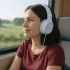 Hama Fun C 00221815 on-ear-kuulokkeet mikrofonilla, langallinen USB-C, 1,2 m kaapeli, valkoinen