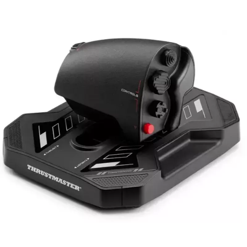 Thrustmaster Sol-R 4 HOTAS musta USB joystick + moottorinohjausvipu analoginen / digitaalinen PC