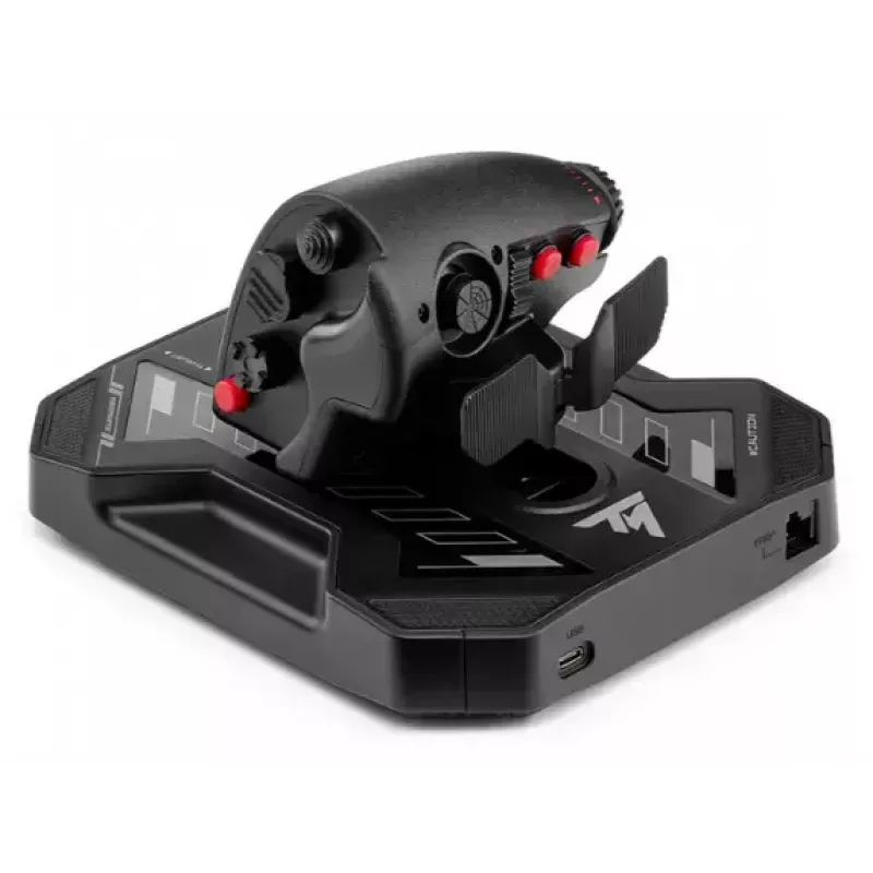 Thrustmaster Sol-R 4 HOTAS musta USB joystick + moottorinohjausvipu analoginen / digitaalinen PC