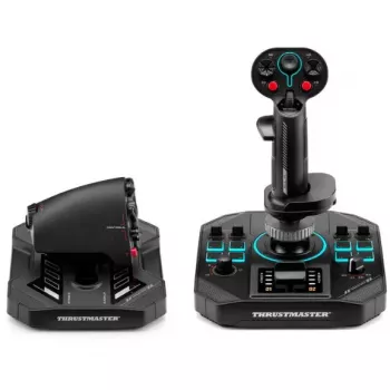 Thrustmaster Sol-R 4 HOTAS musta USB joystick + moottorinohjausvipu analoginen / digitaalinen PC