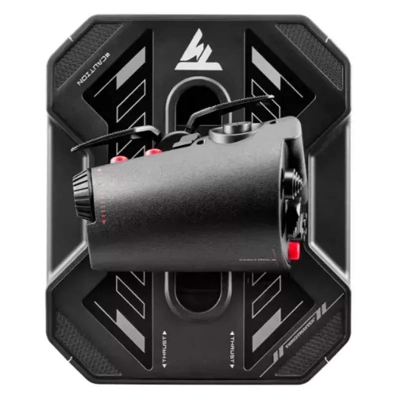 Työntöregulaattori Thrustmaster Sol-R 6 musta USB Type-C johdollinen analoginen/digitaalinen PC:lle, koko 170×205×125 mm