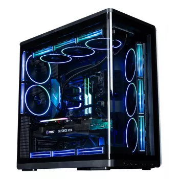 ZALMAN P60 musta PC-miditornikotelo – ATX/Mini-ITX, karkaistu lasi, 3×120 mm sivutuulettimet + 2×120 mm takatuulettimet, 290×475×478 mm