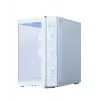 ZALMAN P60 PC-kotelo miditorni 5×ARGB-tuulettimella, valkoinen