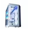 ZALMAN P60 PC-kotelo miditorni 5×ARGB-tuulettimella, valkoinen