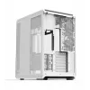 ZALMAN P60 PC-kotelo miditorni 5×ARGB-tuulettimella, valkoinen