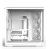 ZALMAN P60 PC-kotelo miditorni 5×ARGB-tuulettimella, valkoinen