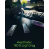 ICY BOX M.2 SATA/NVMe SSD-kotelo USB 3.2 Gen 2 Type-C ja RGB-valaistus