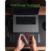 ICY BOX M.2 SATA/NVMe SSD-kotelo USB 3.2 Gen 2 Type-C ja RGB-valaistus