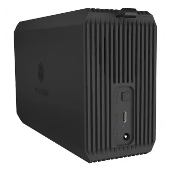 ICY BOX IB-RD3720-CU3 HDD/SSD-kotelo musta 2,5/3,5