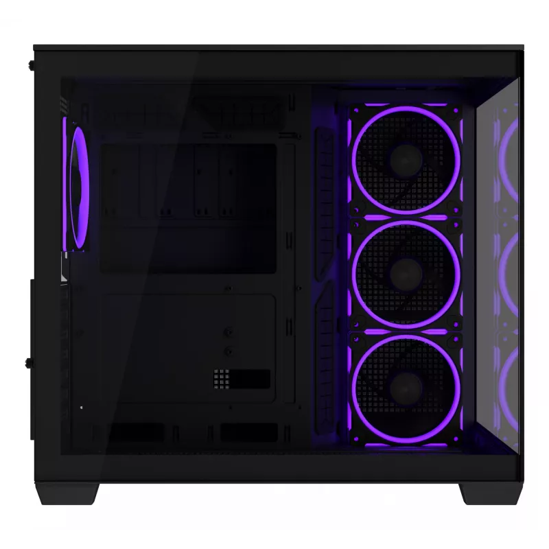 ASUS A32 PLUS TG ARGB tietokonekotelo, musta, ATX/micro ATX/Mini-ITX