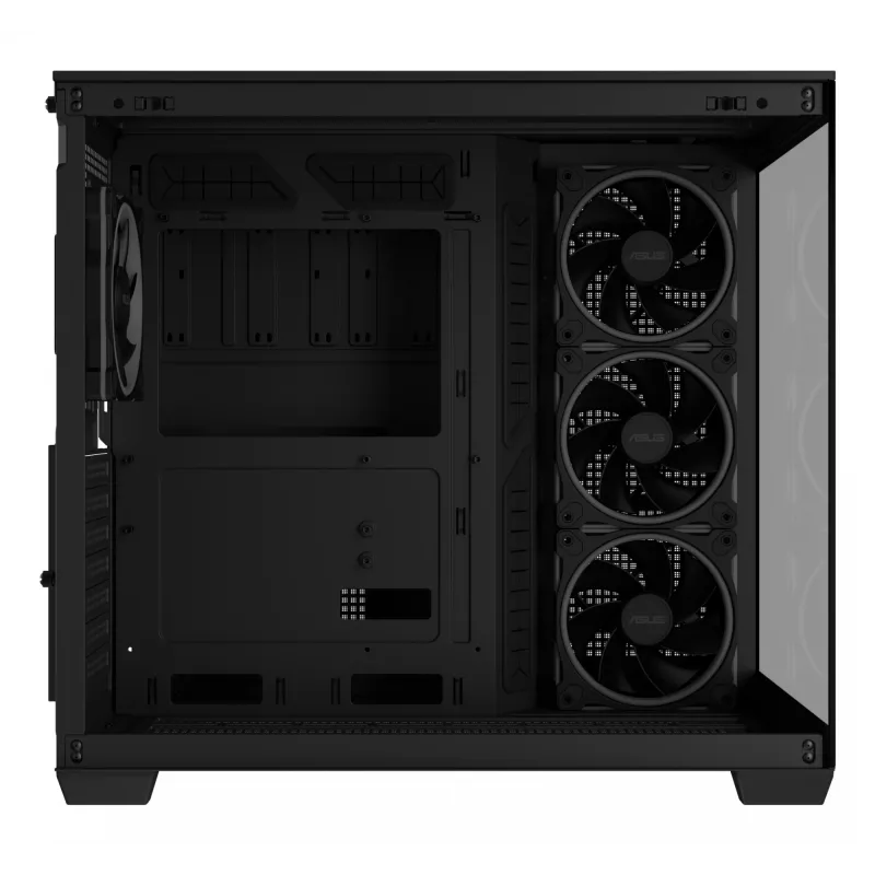ASUS A32 PLUS TG ARGB tietokonekotelo, musta, ATX/micro ATX/Mini-ITX