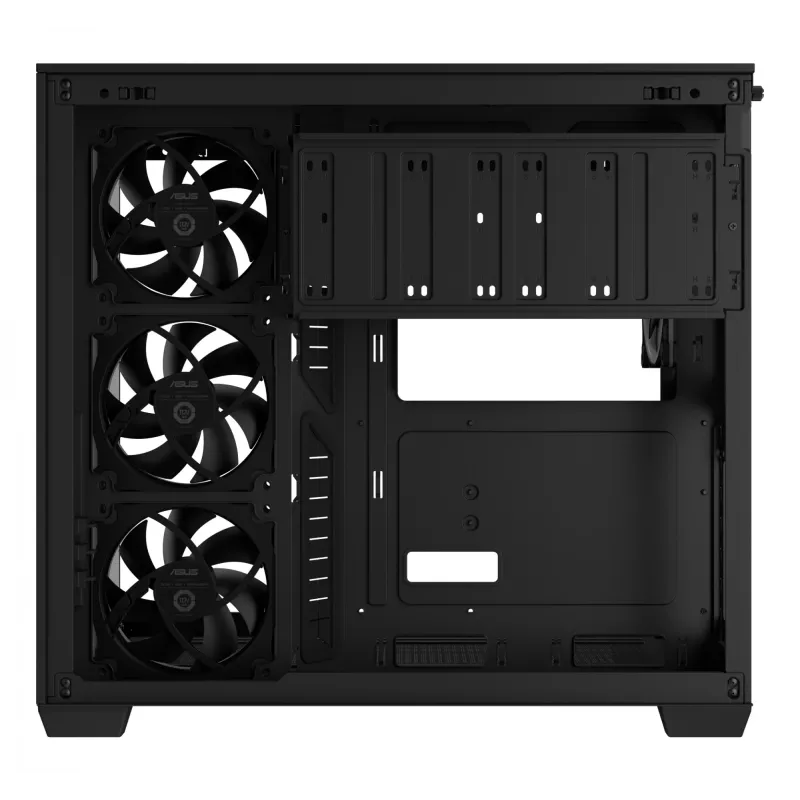 ASUS A32 PLUS TG ARGB tietokonekotelo, musta, ATX/micro ATX/Mini-ITX