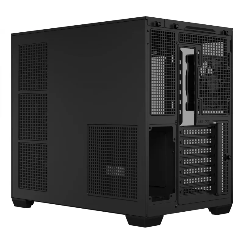 ASUS A32 PLUS TG ARGB tietokonekotelo, musta, ATX/micro ATX/Mini-ITX