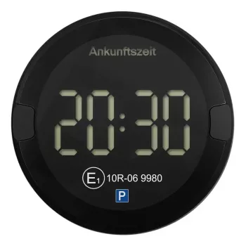 Pysäköintikiekko OOONO P-Disc No2 musta elektroninen