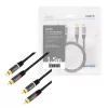 Audiokaapeli LogiLink CA1203 1,5 m 2x RCA musta