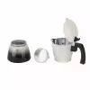 Jata HCAF2412 mokkakeitin, 12 kuppia (0,7 l), alumiini, induktiokeittotasoille sopiva, 10,8 cm pohja