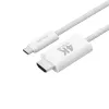 HDMI-kaapeli 4smarts 540955 2 m USB-C HDMI Type-A valkoinen
