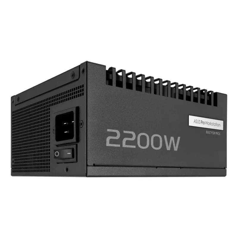 ASUS Pro WS 2200W Platinum verkkolaite 20+4 pin ATX ATX musta