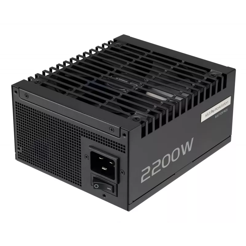 ASUS Pro WS 2200W Platinum verkkolaite 20+4 pin ATX ATX musta