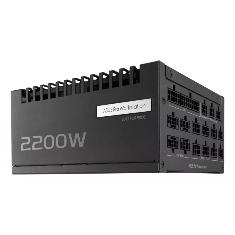 ASUS Pro WS 2200W Platinum verkkolaite 20+4 pin ATX ATX musta