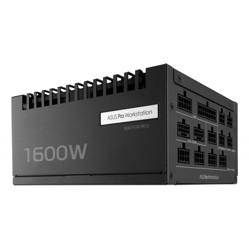 ASUS Pro WS 1600W Platinum verkkolaite 20+4 pin ATX ATX musta