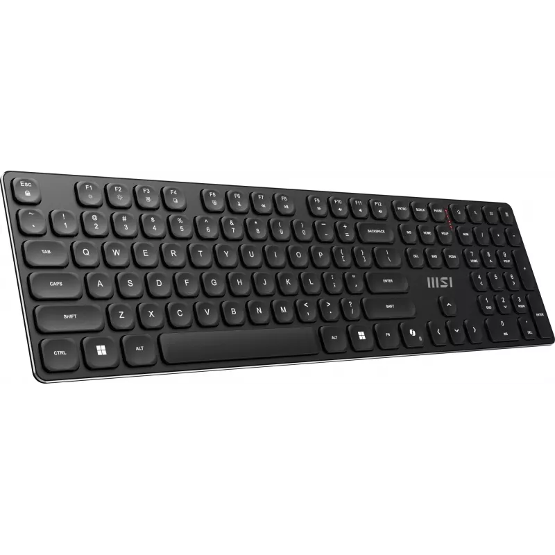 MSI FORGE K210 WIRELESS COMBO näppäimistö hiiri sisältyy Home/Office USB QWERTY US English musta