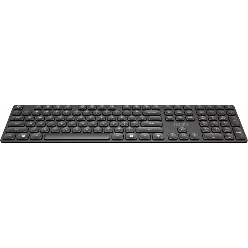 MSI FORGE K210 WIRELESS COMBO näppäimistö hiiri sisältyy Home/Office USB QWERTY US English musta