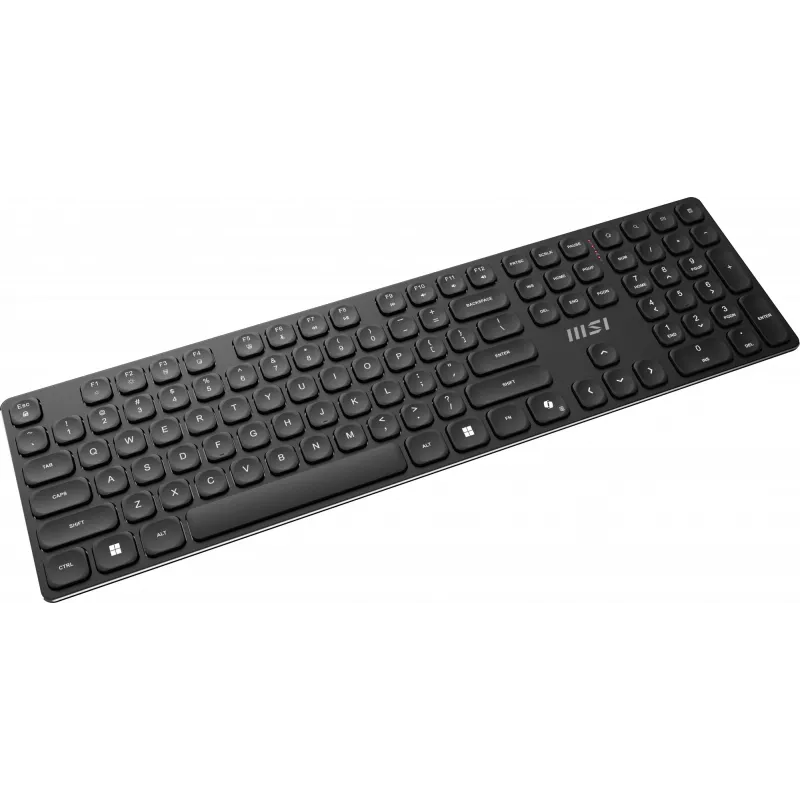 MSI FORGE K210 WIRELESS COMBO näppäimistö hiiri sisältyy Home/Office USB QWERTY US English musta