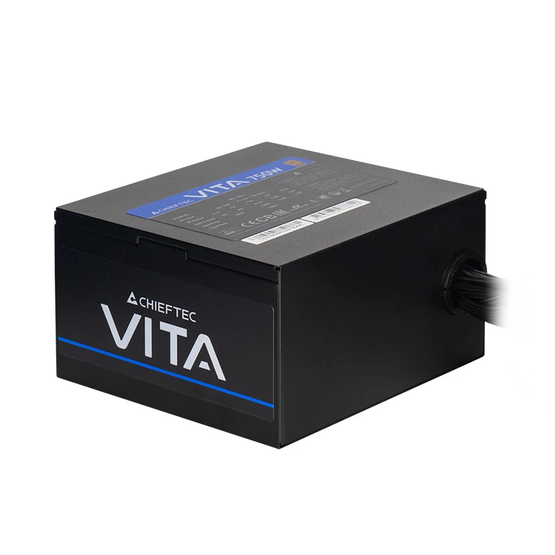 Virtalähde CHIEFTEC BPX-650-S 650 W, 24-pin ATX, 80 PLUS Bronze, musta