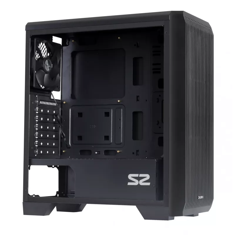 Zalman S2 Midi Tower kotelo - musta ikkunalla