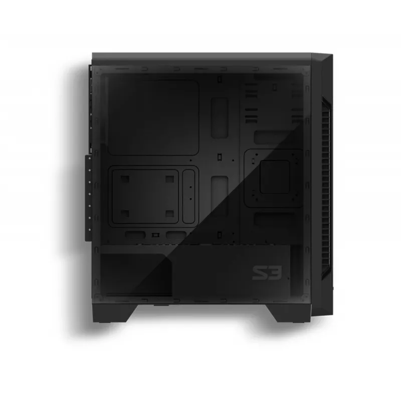 Zalman S3 tietokonekotelo Midi Tower musta