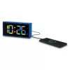 Digitaalinen herätyskello Hama Ibiza sininen LCD paristo USB 150x34x73mm