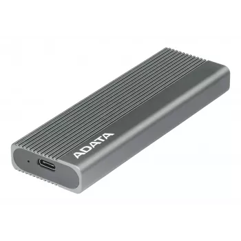 SSD-kotelo ADATA EC680 harmaa M.2 USB Type-C PCIe