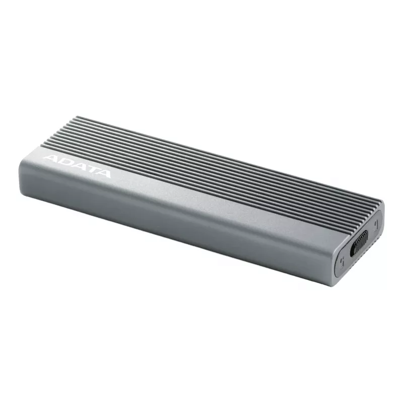 SSD-kotelo ADATA EC680 harmaa M.2 USB Type-C PCIe