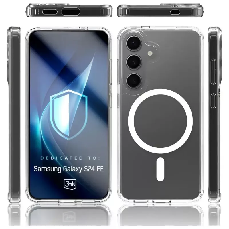 Suojakotelo 3MK Armor MagCase Samsung Galaxy S24 FE – jämäkkä ohut istuvuus