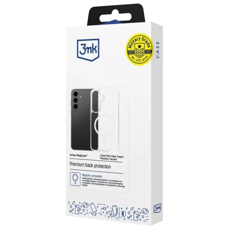 Suojakotelo 3MK Armor MagCase Samsung Galaxy S24 FE – jämäkkä ohut istuvuus