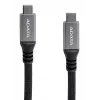 USB C - USB C datakaapeli ADATA CACCU3-100W-100AN-BK — USB 3.2 Gen 2 (10 Gbit/s), 1 m, musta