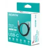 USB C - USB C datakaapeli ADATA CACCU3-100W-100AN-BK — USB 3.2 Gen 2 (10 Gbit/s), 1 m, musta