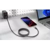 USB C - USB C datakaapeli ADATA CACCU3-100W-100AN-BK — USB 3.2 Gen 2 (10 Gbit/s), 1 m, musta