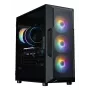ZALMAN Mid-Tower-PC-kotelo I3 NEO V2, musta, 4x RGB-tuuletinta, ATX/microATX-tuki