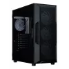 ZALMAN Mid-Tower-PC-kotelo I3 NEO V2, musta, 4x RGB-tuuletinta, ATX/microATX-tuki