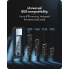 Lisävaruste: icybox IB-1827MCP-C31 M.2 NVMe ja SATA Dual-Bay-sovitin